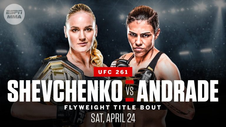 Шевченко Андраде UFC 261