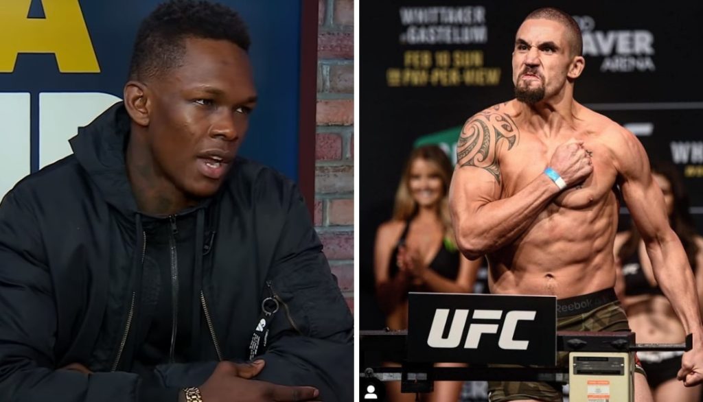 Исраэль Адесанья считает, что Уиттакер уже потерял самообладание перед их реваншем