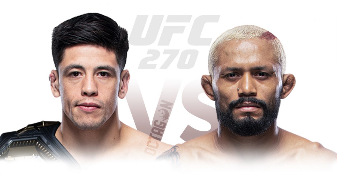 Брендон Морено – Дейвесон Фигередо 3 прогноз на UFC 270