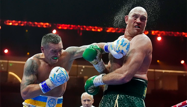 Фьюри – Усик: статистика ударов от CompuBox