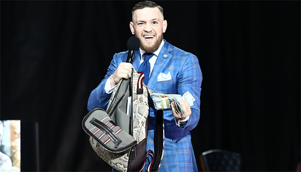 Конор Макгрегор продолжает раздевать букмекеров