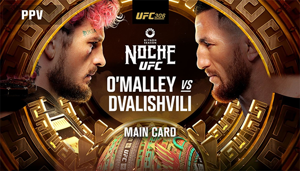 UFC 306: бои, расписание, время!