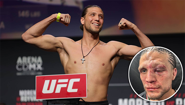 Сколько ударов пропустил Ортега в последних шести боях?