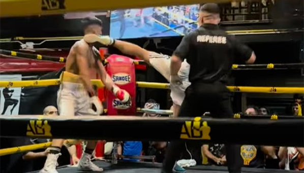 Видео жуткого нокаута: не боксом единым