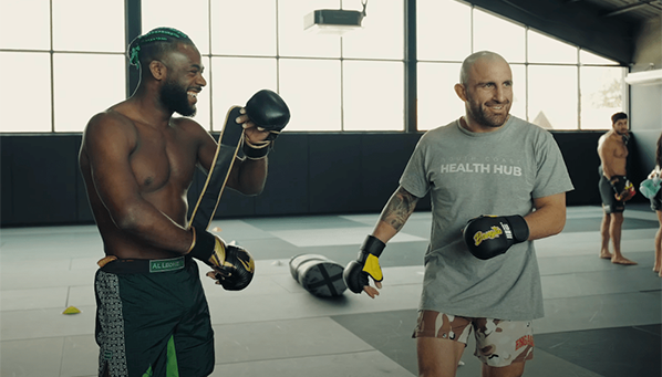 Как Волкановски готовится пояс забирать (видео)