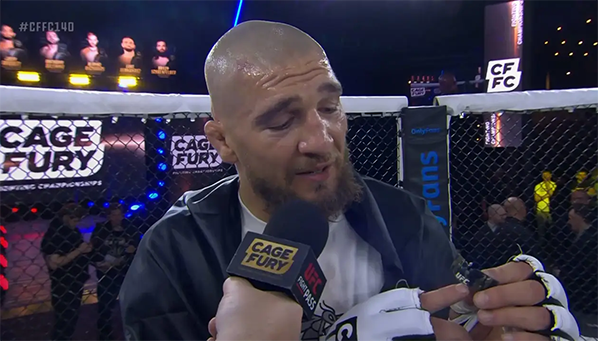 Амосов стал на шаг ближе к UFC