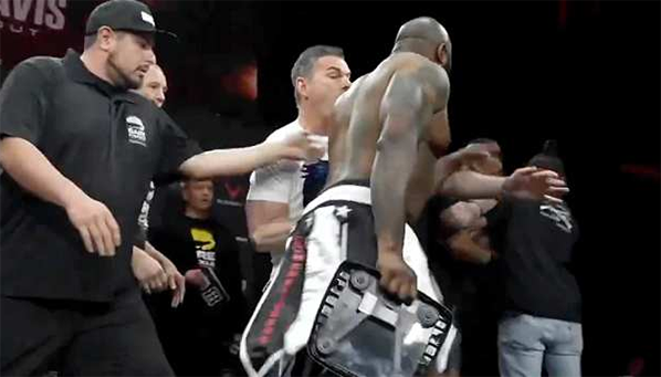 Не «взвесив» решение: боец BKFC был серьезно настроен (видео)