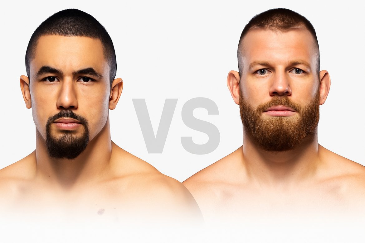 Роберт Уитакер – Ренье де Ридер прогноз на UFC Fight Night в Абу-Даби🚀