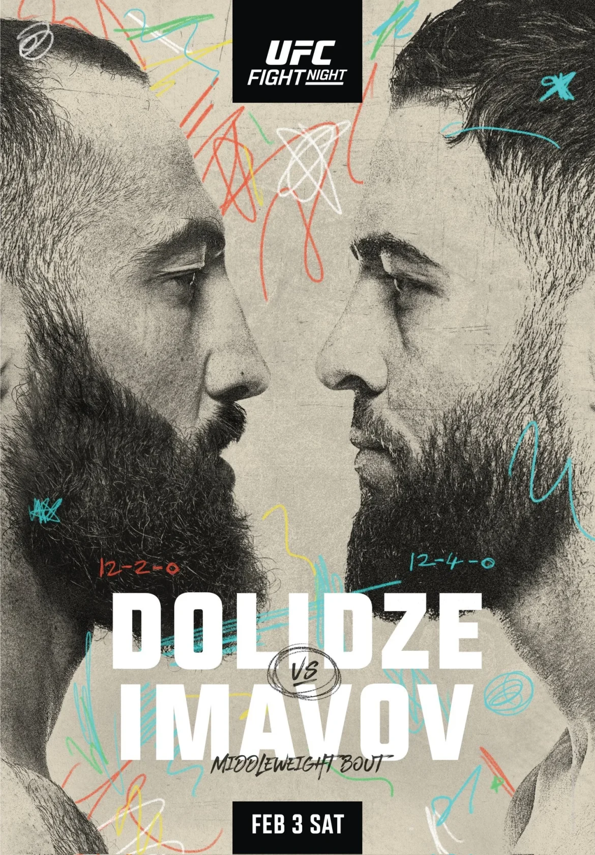 UFC Fight Night: Dolidze vs Hernandez (9 августа 2025)