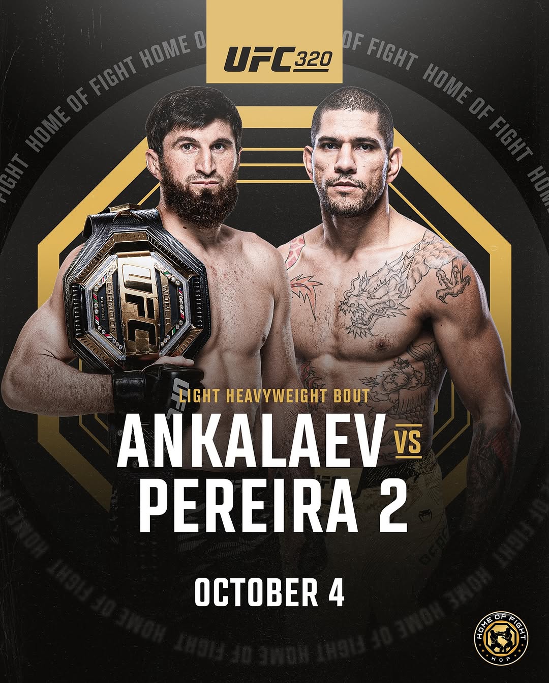 Прогноз Ankalaev vs Pereira — UFC 320, Лас-Вегас (04.10.2025)