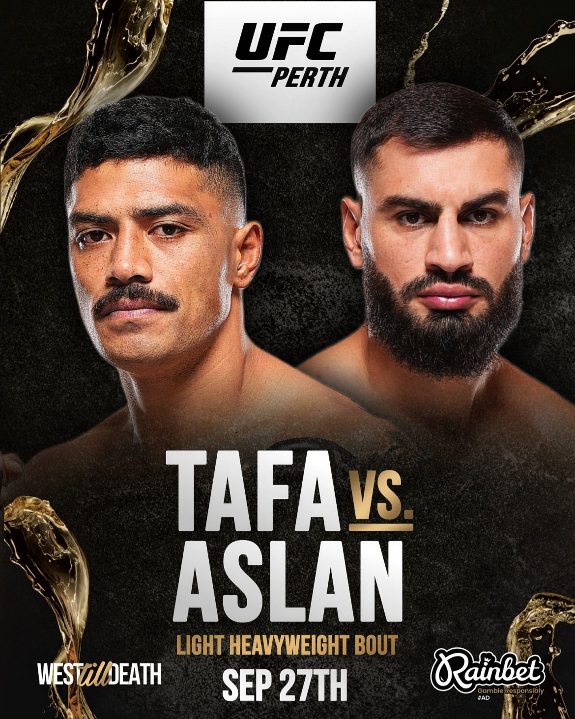 Прогноз Junior Tafa vs Ibo Aslan — UFC Fight Night, Перт (27.09.2025)