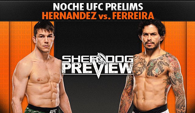Прогноз Hernandez vs Ferreira — UFC Fight Night «Lopes vs Silva», Сан-Антонио (13.09.2025)