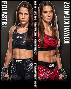 Прогноз Polastri vs Kowalkiewicz — UFC Fight Night, Рио-де-Жанейро (11 октября 2025)