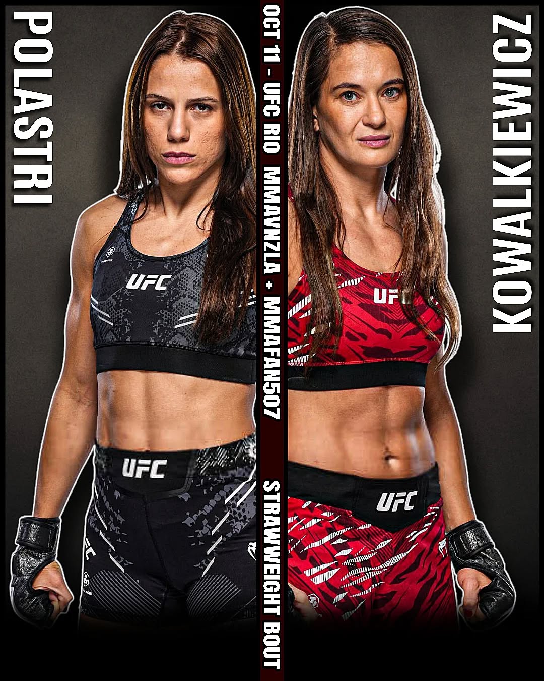 Прогноз Polastri vs Kowalkiewicz — UFC Fight Night, Рио-де-Жанейро (11 октября 2025)