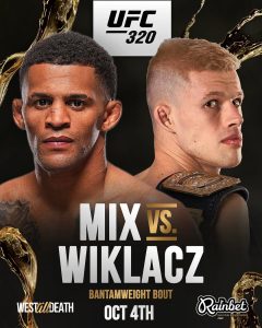 Прогноз Mix vs Wiklacz — UFC 320, Лас-Вегас (04.10.2025)