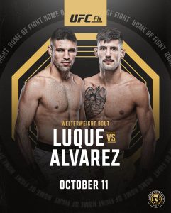 Прогноз Luque vs Álvarez — UFC Fight Night, Рио-де-Жанейро (11 октября 2025)