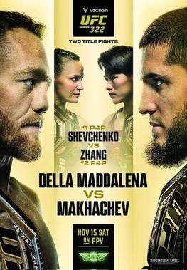 Джек Делла Мадалена – Ислам Махачев прогноз на UFC 322
